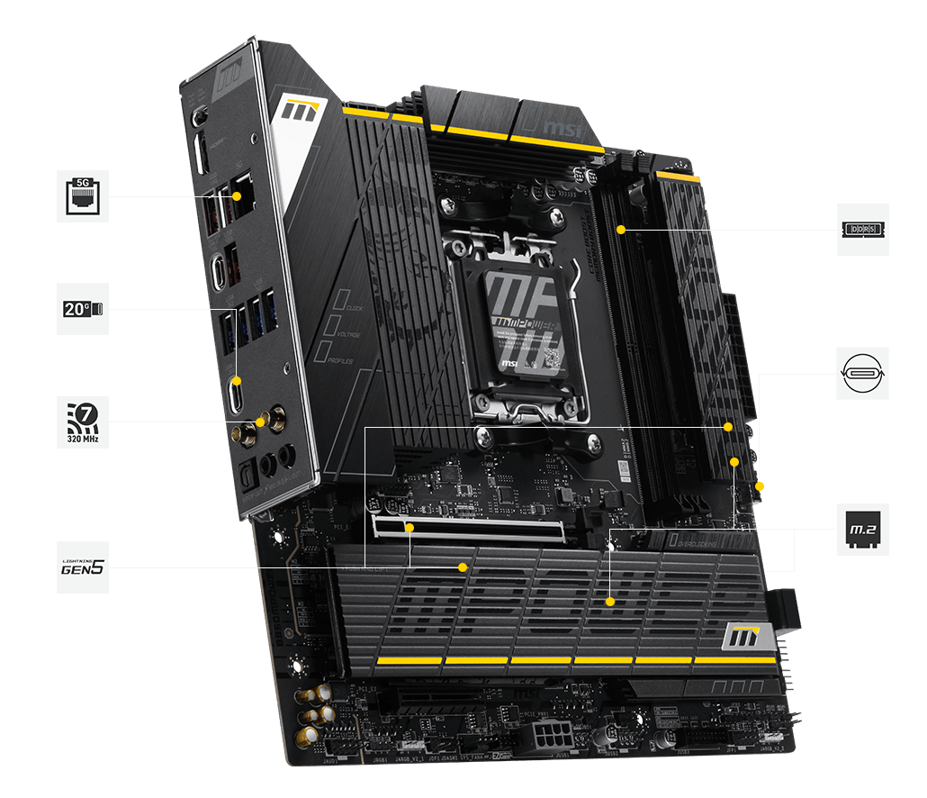 msi mag x870e Tomahawk wifi