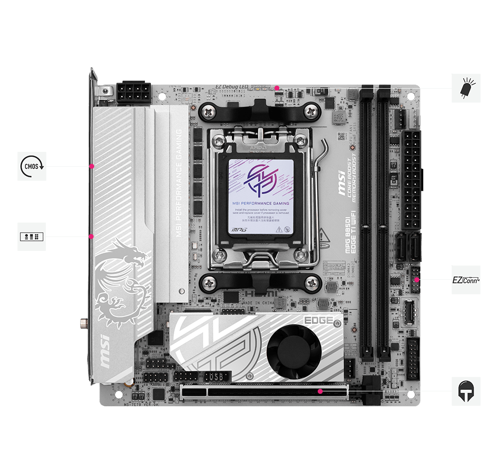 MPG B850I EDGE TI WIF