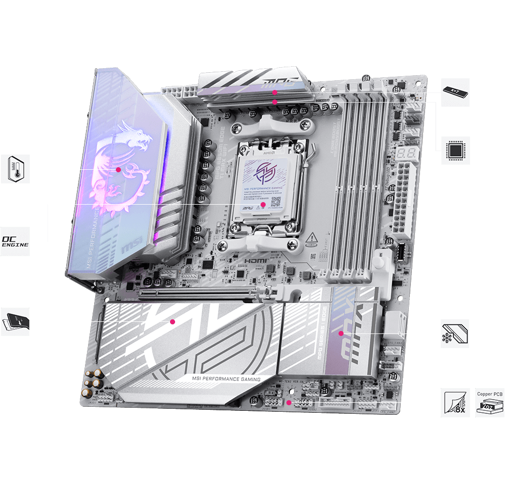 msi MPG B850M EDGE TI MAX WIFI