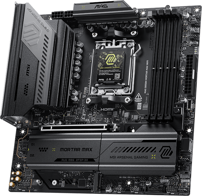 MSI MAG B850M MORTAR MAX WIFI (Rev 2) KV