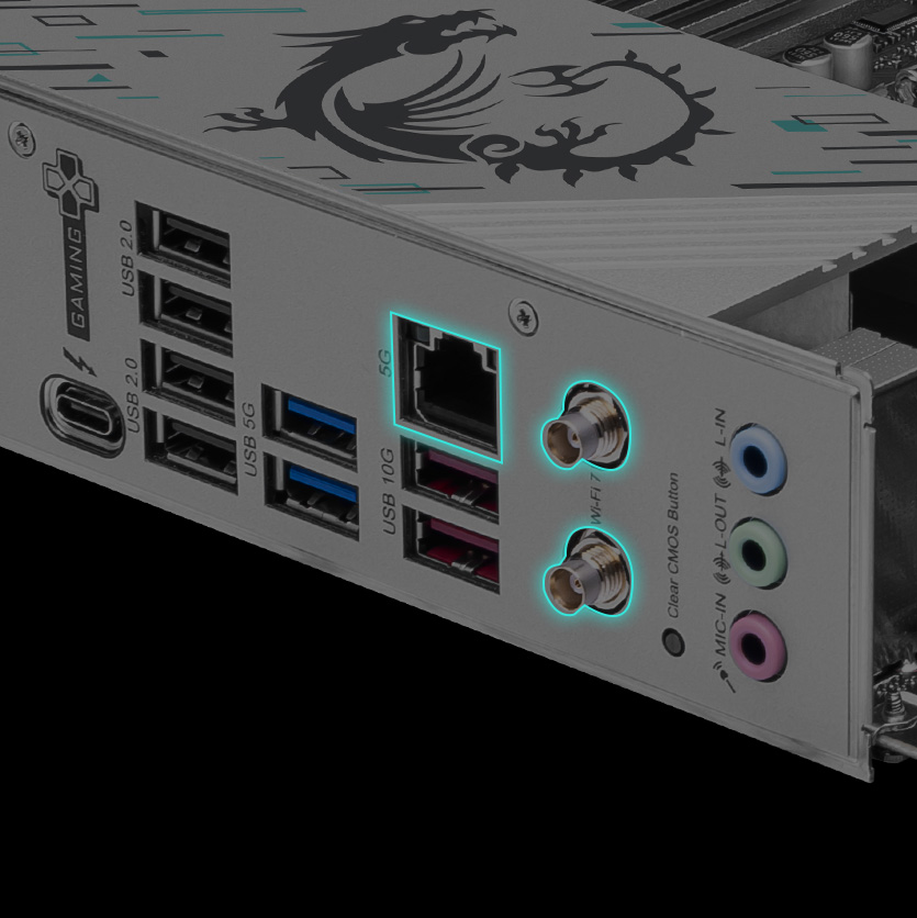 MSI HIGH-BANDWIDTH AND LOW-LATENCY NETWORK