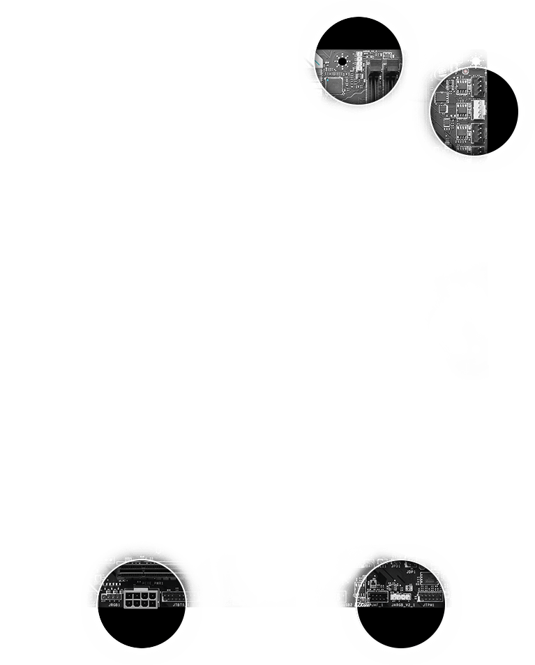 header with different colors