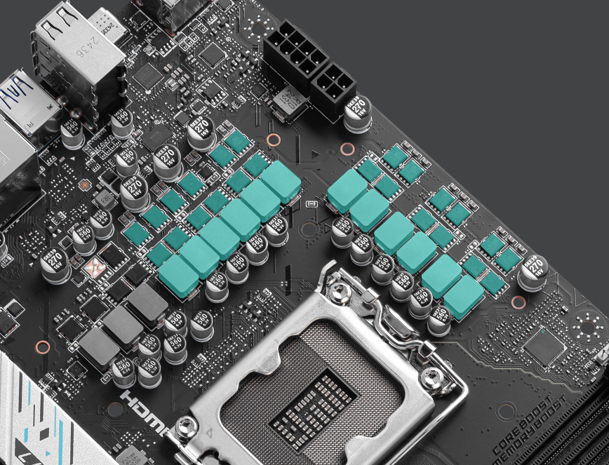 B860 GAMING PLUS WIFI POWER DESIGN