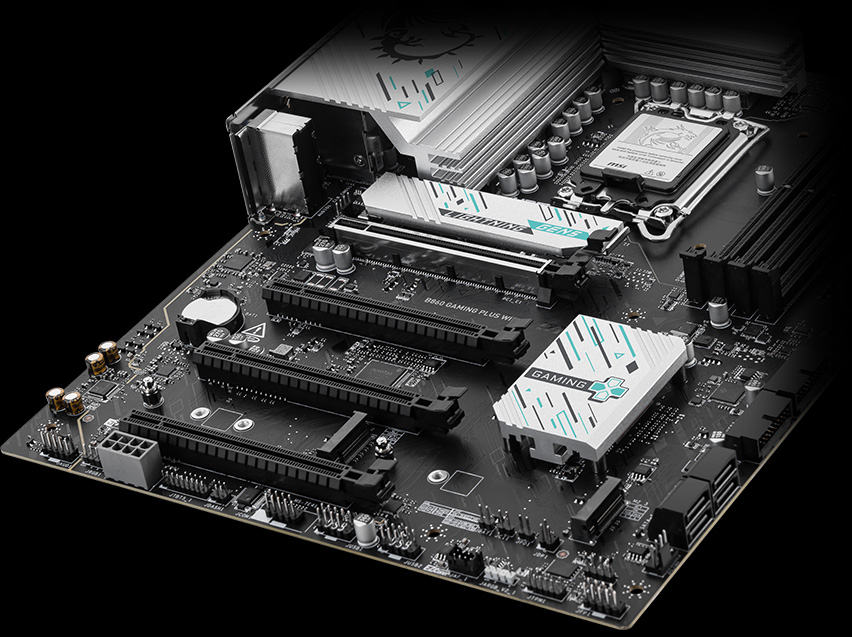 B860 GAMING PLUS WIFI storage