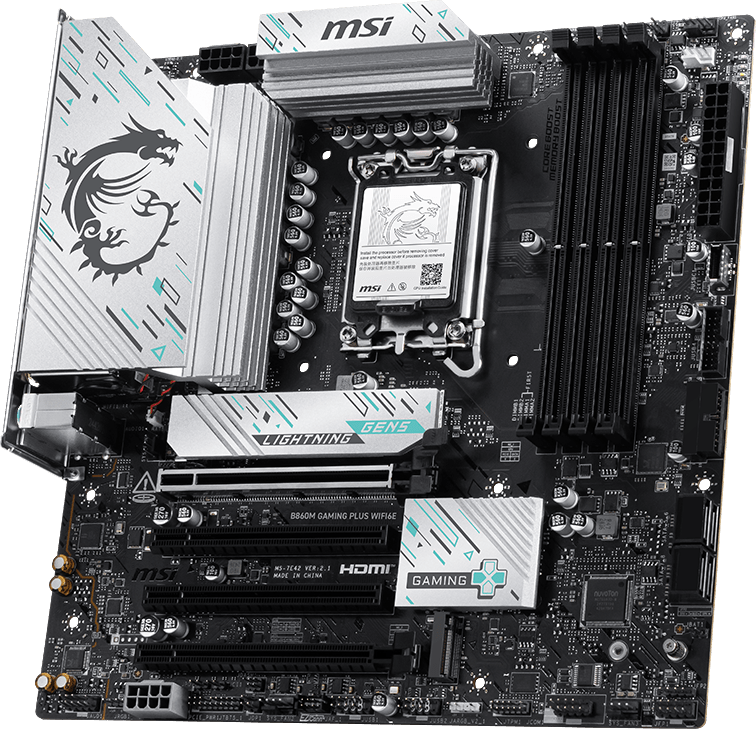 B860M GAMING PLUS WIFI6E