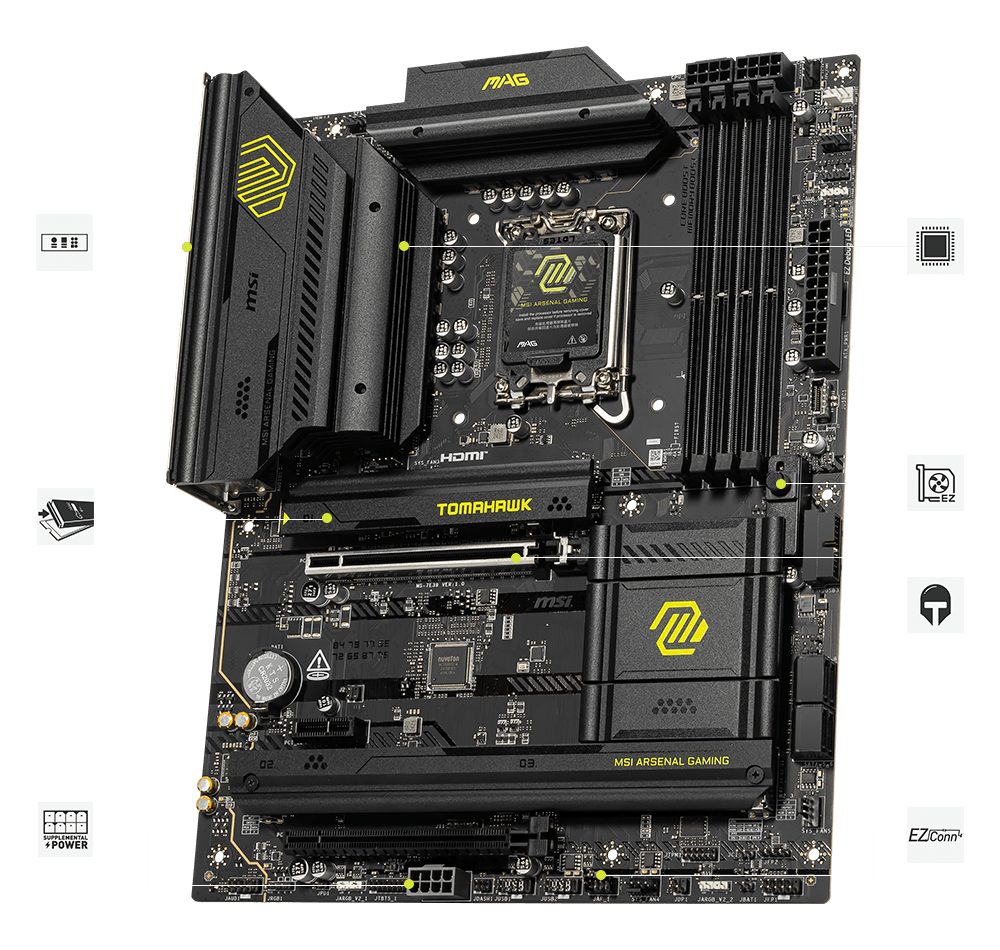 MSI B860 Tomahawk wifi Exclusive