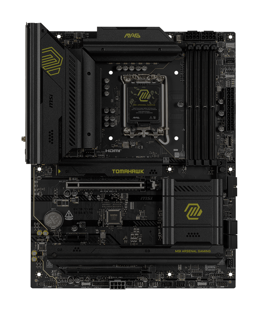 MSI B860 Tomahawk wifi identify base