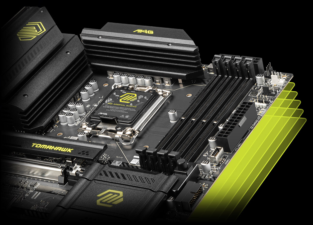 MAG B860 Tomahawk wifi OPTIMIZED PCB SOLUTION