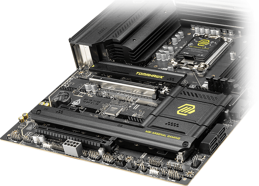 B860 Tomahawk wifi storage