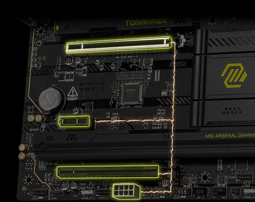 PCIe supplimental powerS