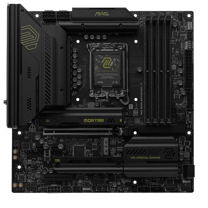 MSI MAG B860M MORTAR WIFI identify base