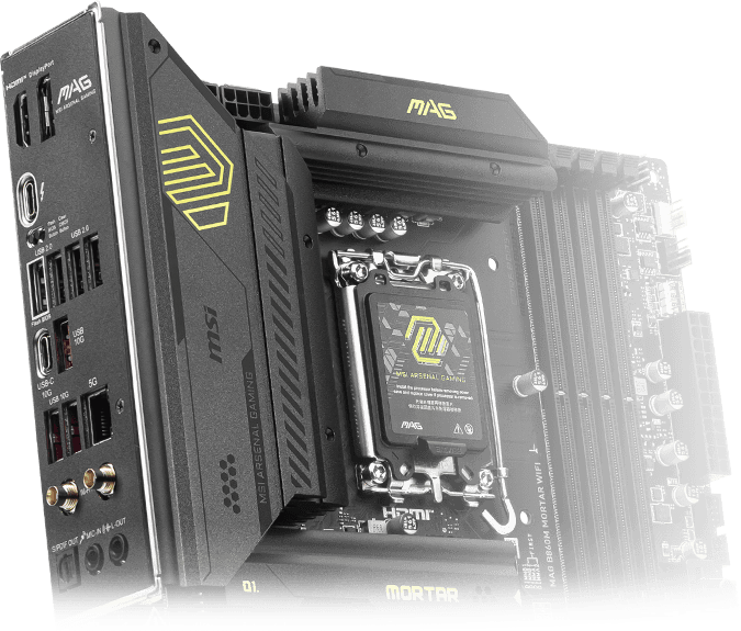 MSI MAG B860M MORTAR WIFI wifi