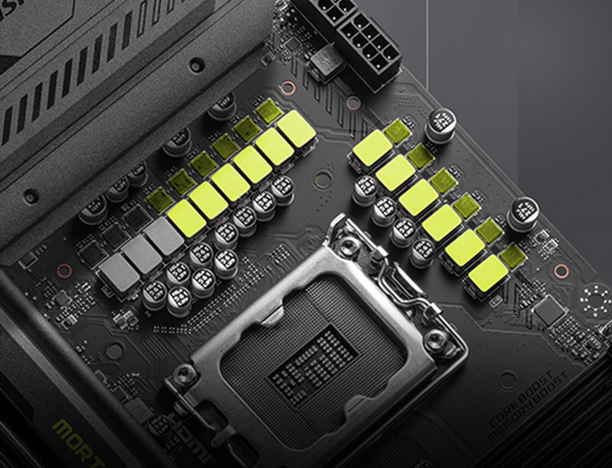 MAG B860M MORTAR WIFI POWER DESIGN