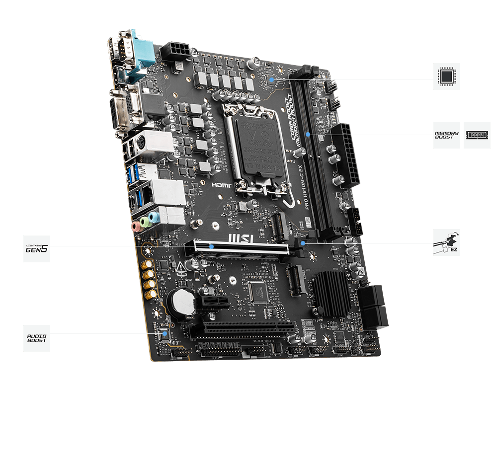 Msi Pro H810M-C EX