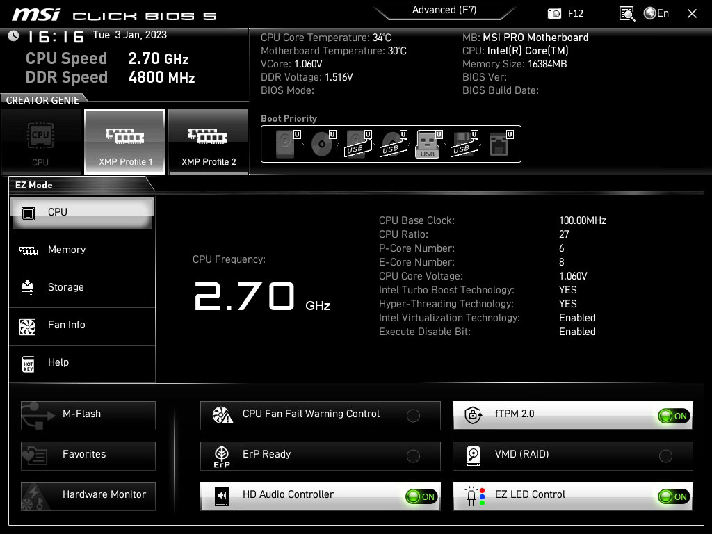 MSI EZ Mode Pro Series
