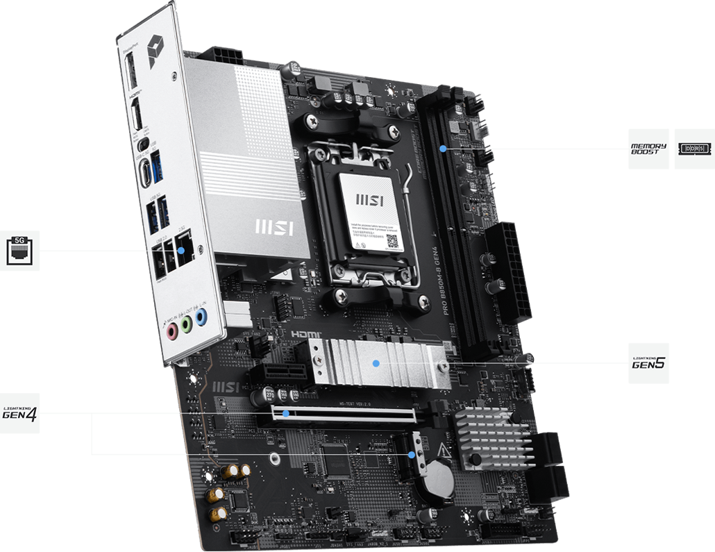 PRO B850M-B GEN4