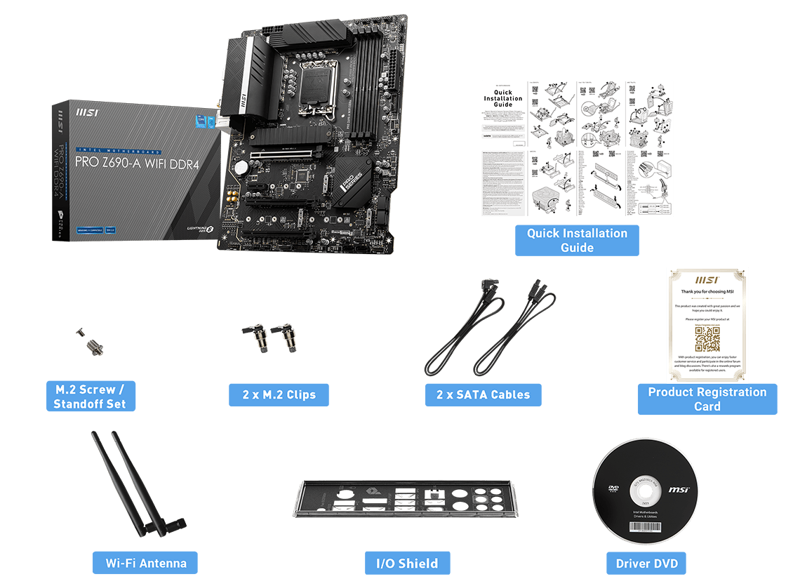 PRO Z690-A WIFI DDR4