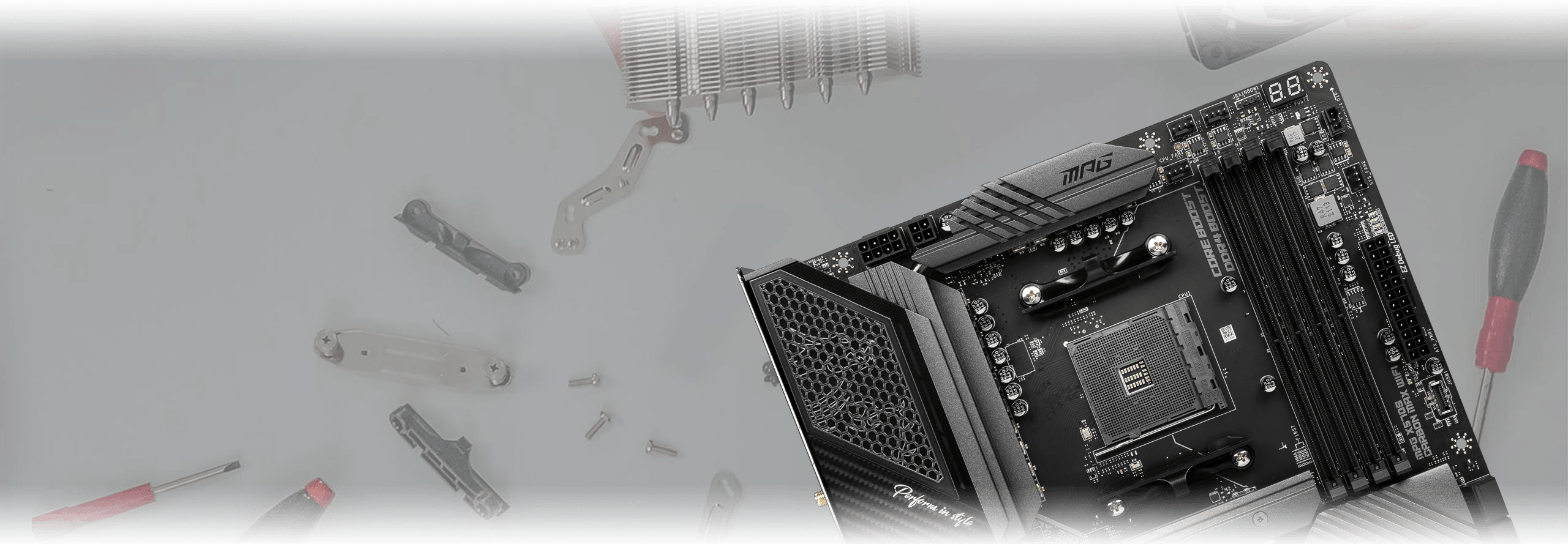 msi x570s carbon max wifi hardware design