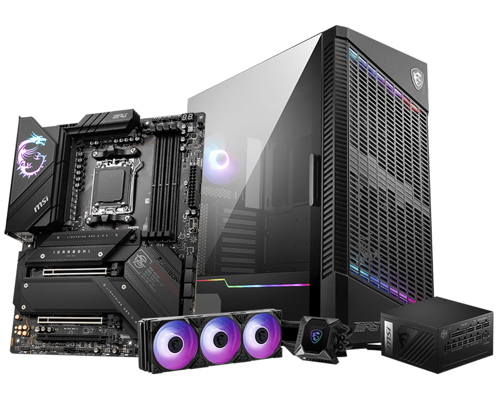 MSI MPG X670E CARBON WIFI with MIS Products