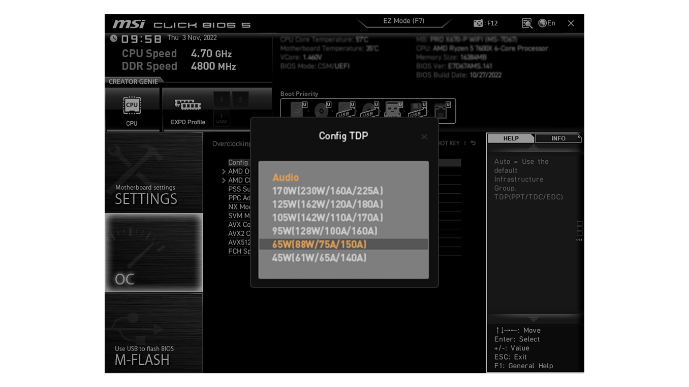msi auto detect your fan