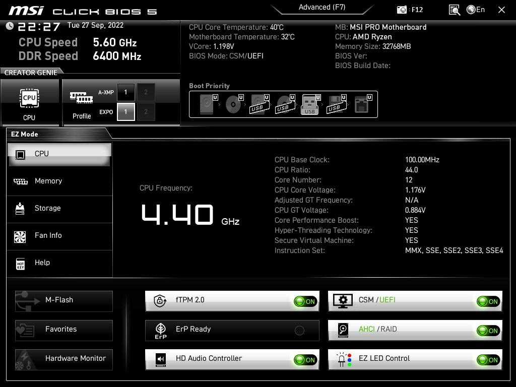 MSI EZ Mode Pro Series