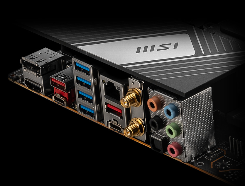 msi Pro x670-p wifi lan 2.5g wifi low-latency network with natenna