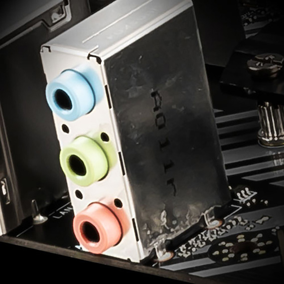 Msi x670 audio high quality audio jacks