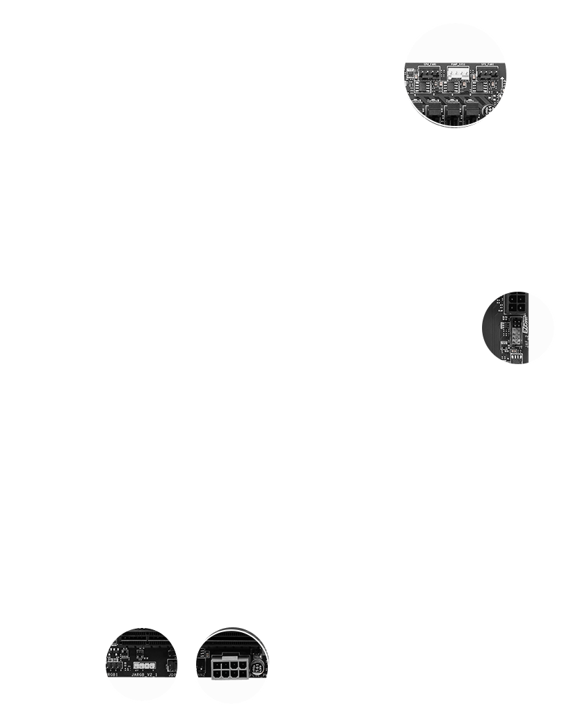 header with different colors