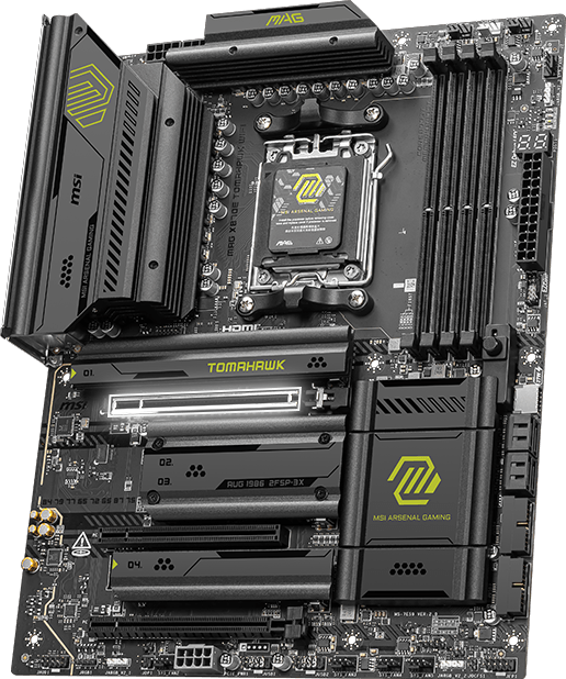 msi x870E Tomahawk wifi pcie