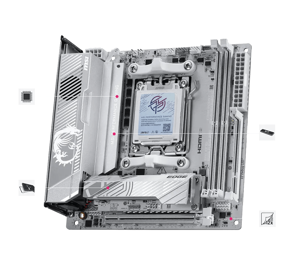 msi B850M GAMING WIFI6E