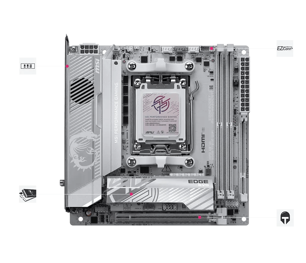 msi B850M GAMING WIFI6E
