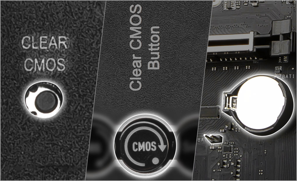 Clear CMOS Button