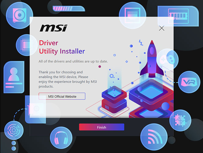 MSI Easy install software