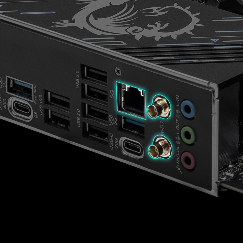 MSI HIGH-BANDWIDTH AND LOW-LATENCY NETWORK