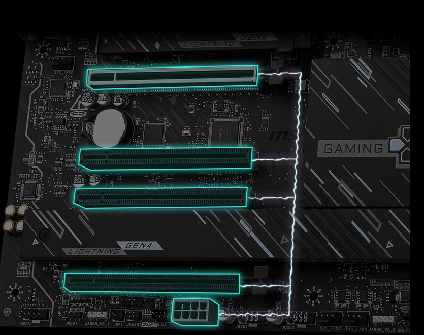 PCIe supplimental powerS