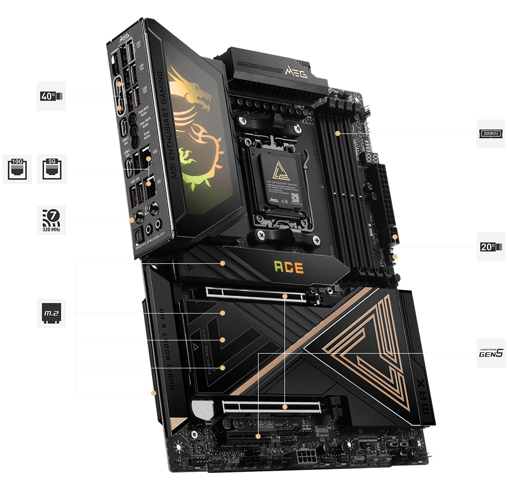 msi MEG X870E ACE MAX