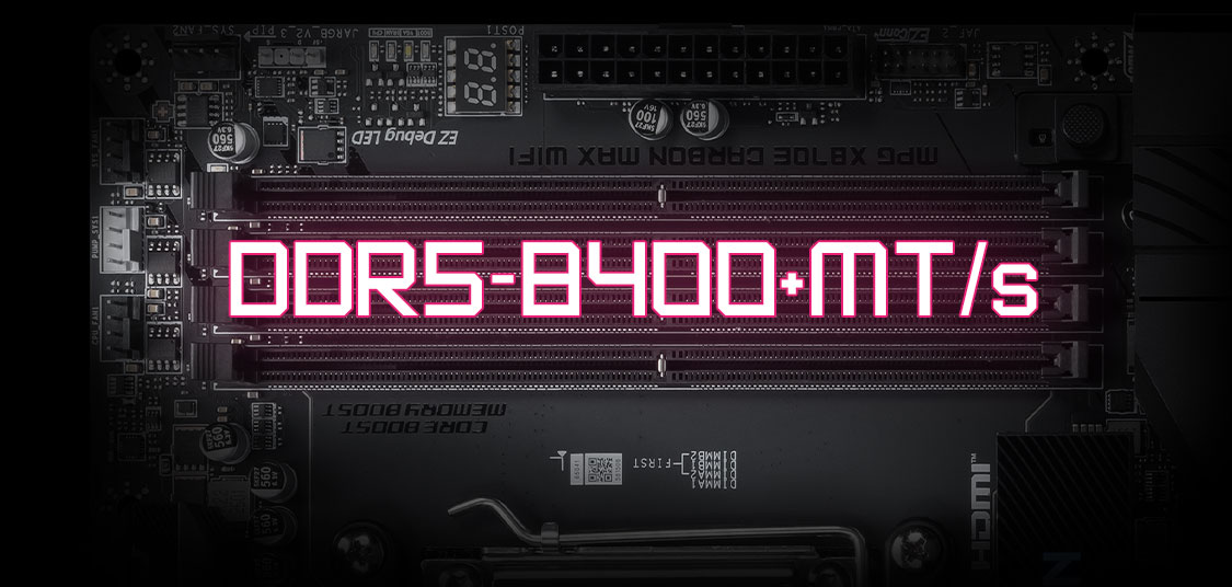 MSI MPG X870E CARBON MAX WIFI DDR5