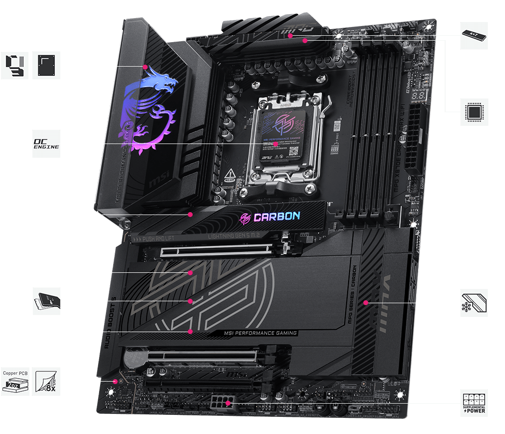 msi MPG X870E CARBON MAX WIFI