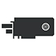 Heatsink with 7W/mK Thermal Pad