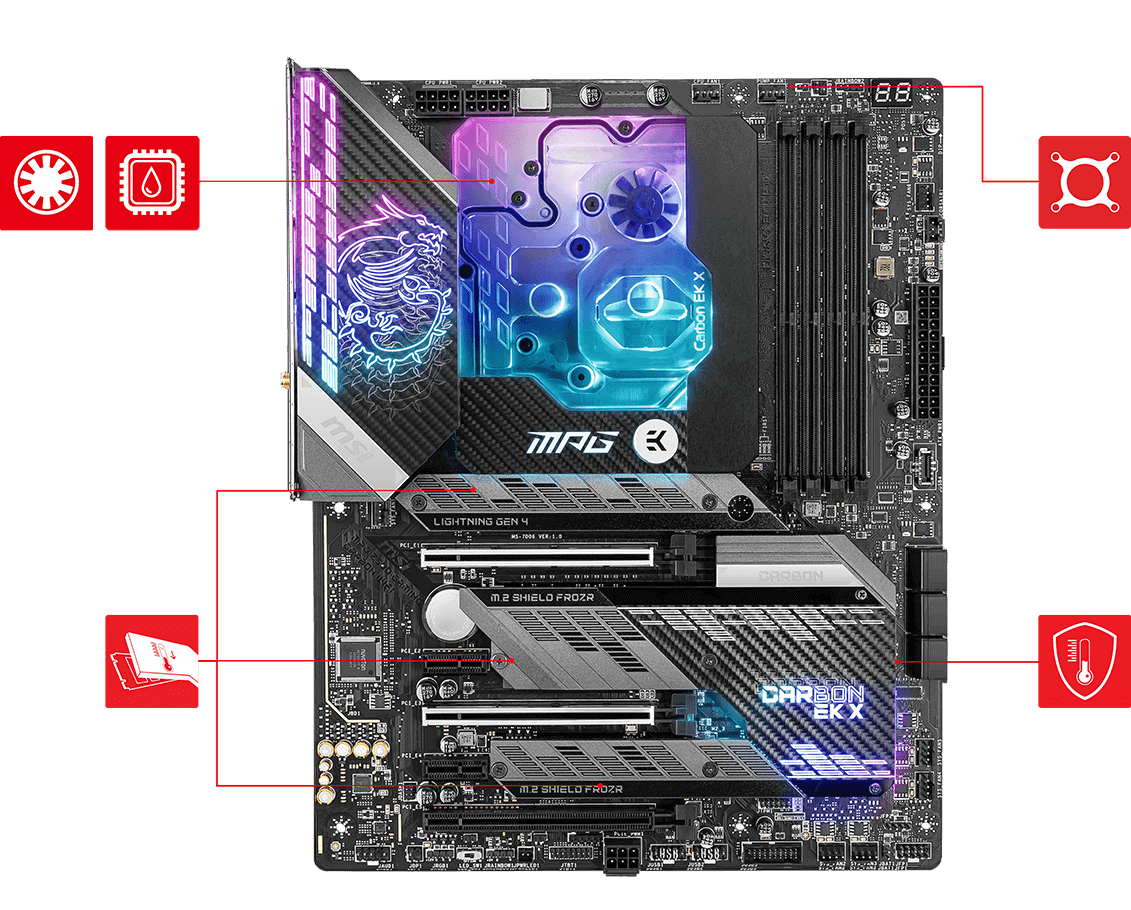 MPG Z590 CARBON EK X