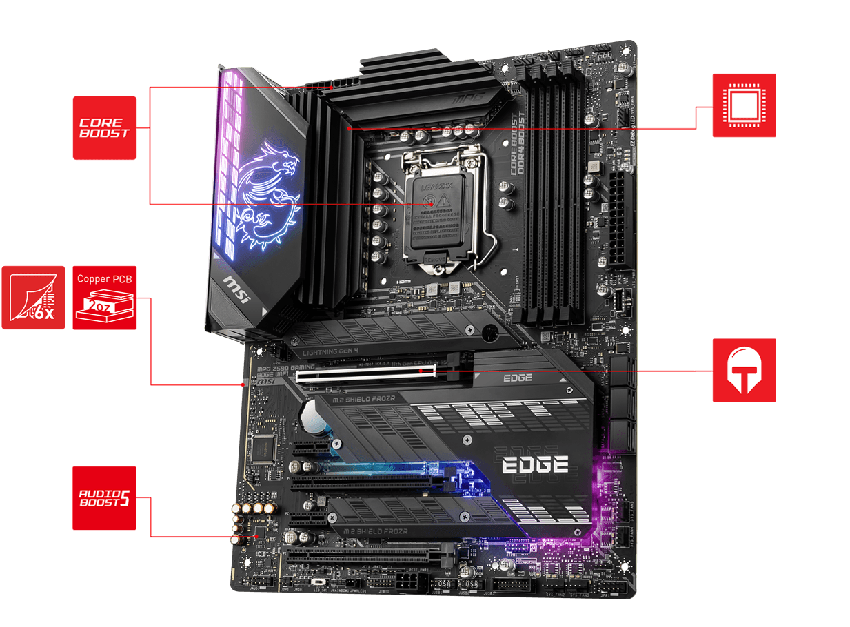 MPG Z590 GAMING CARBON WIFI