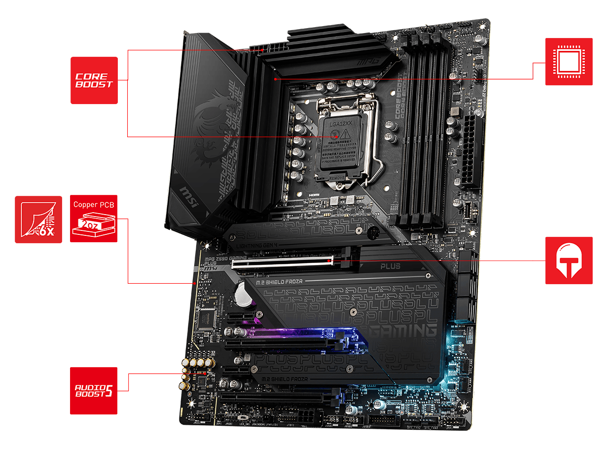 MPG Z590 GAMING PLUS