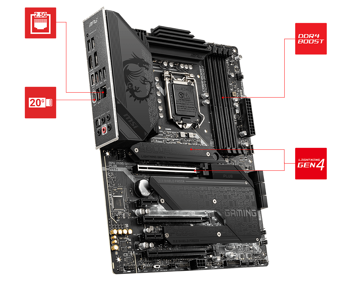 MPG Z590 GAMING PLUS