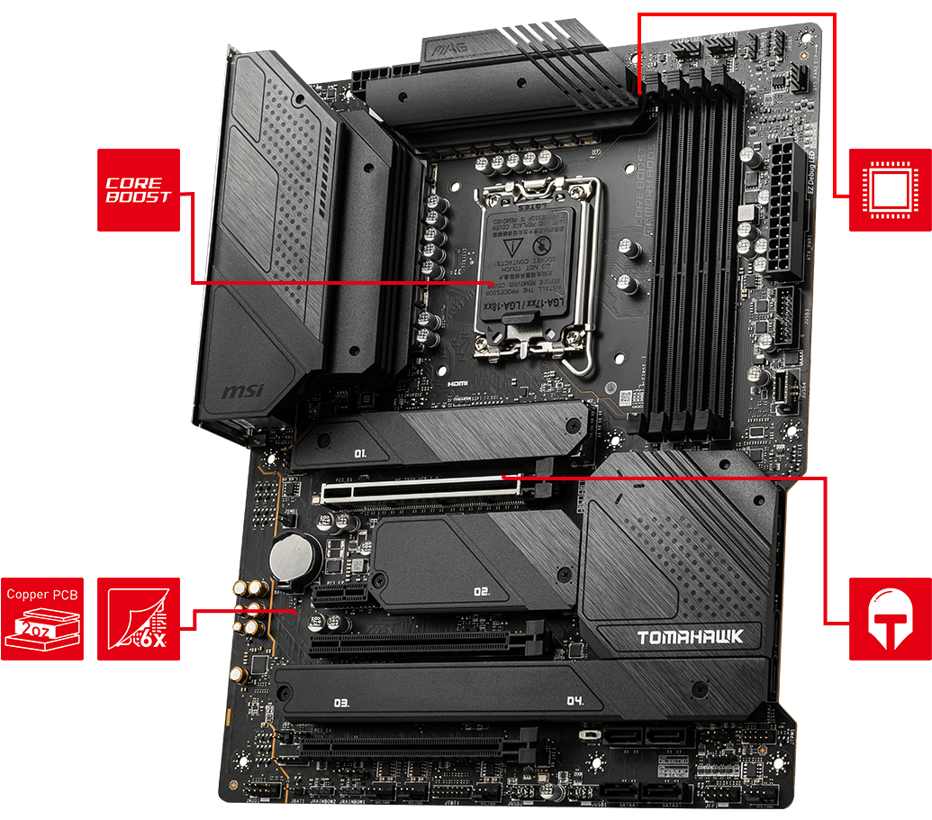 MAG Z690 TOMAHAWK WIFI DDR4