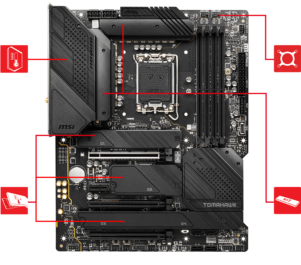 MAG Z690 TOMAHAWK WIFI DDR4