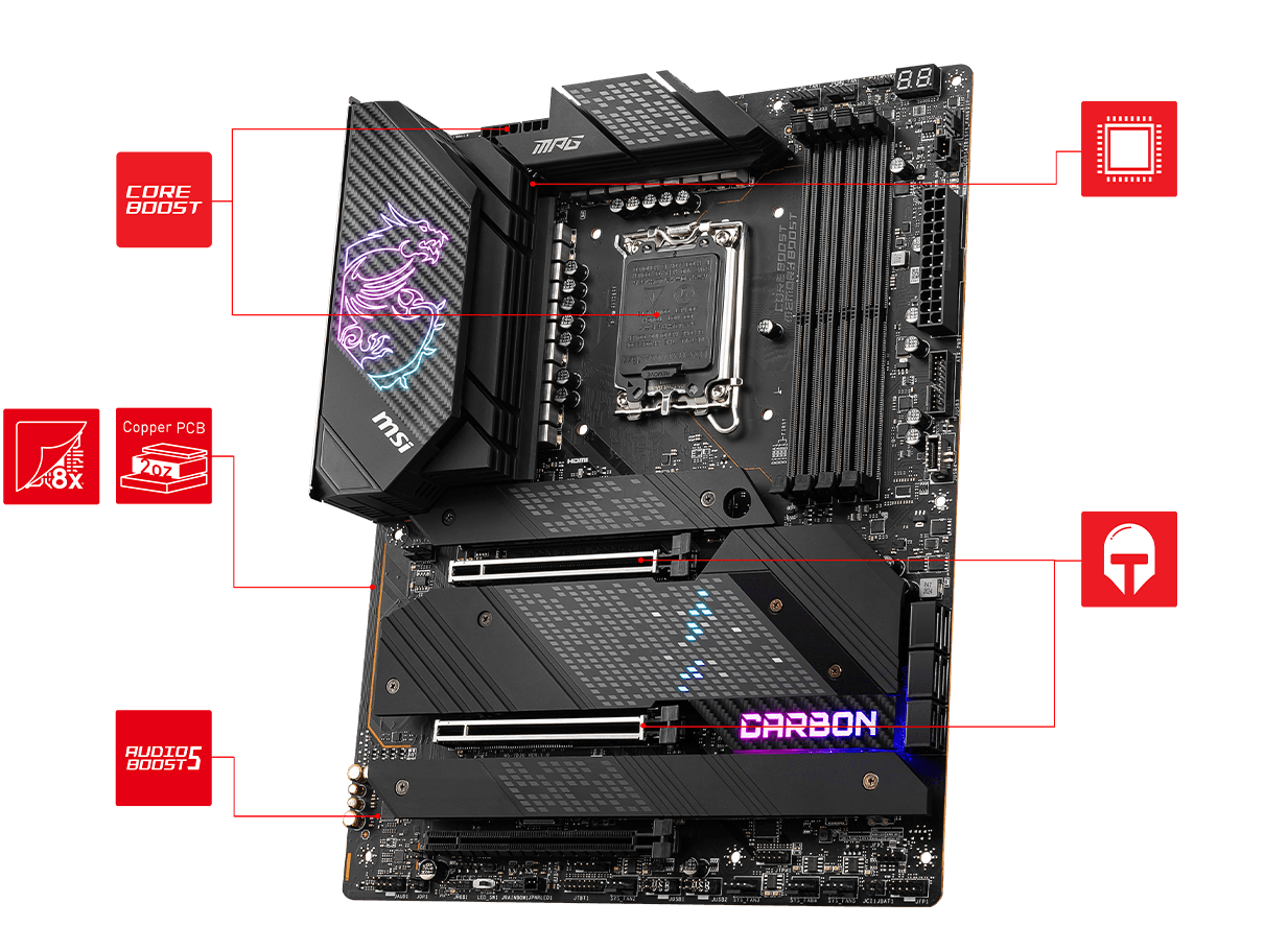 MPG Z690 GAMING CARBON WIFI