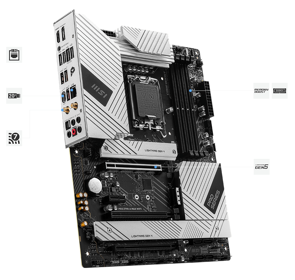 msi pro Z790-a wifi High speed features