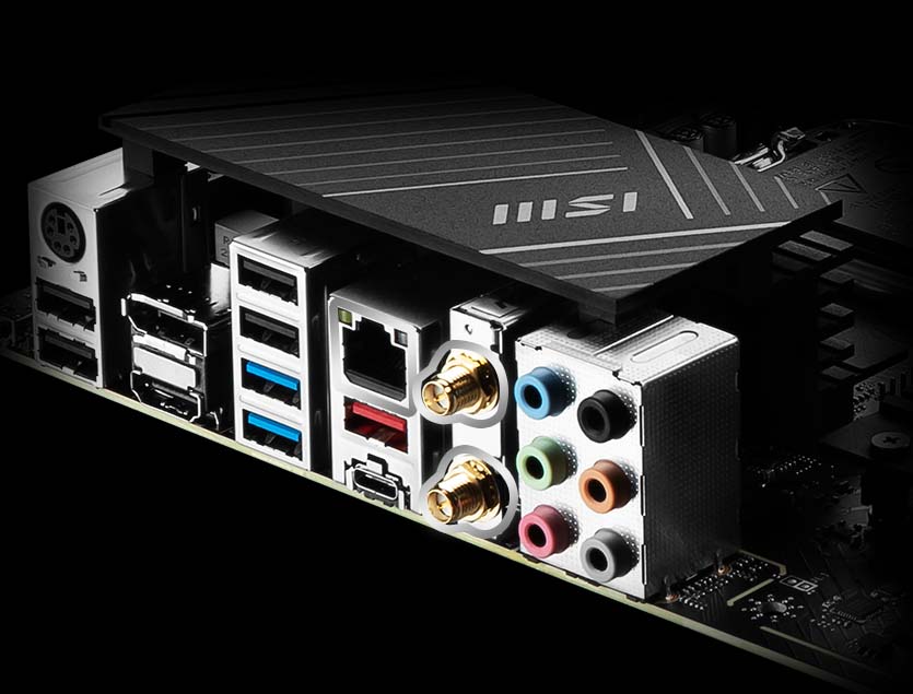 msi Pro x670-p wifi lan 2.5g wifi low-latency network with natenna