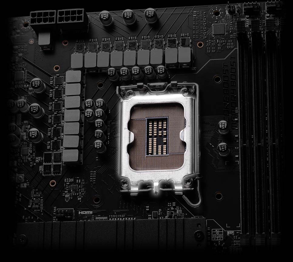 MSI Pro Z790-p wifi ddr4 core boost