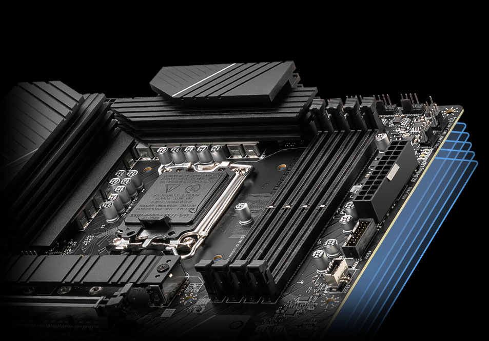 Msi pro X670-p wifi OPTIMIZED PCB SOLUTION